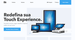 Desktop Screenshot of elotouch.com.br